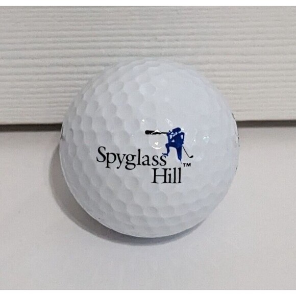 Vintage Spyglass Hill Pebble Beach California Ram Tour 1 Surlyn 392 Golf Ball - Picture 1 of 3